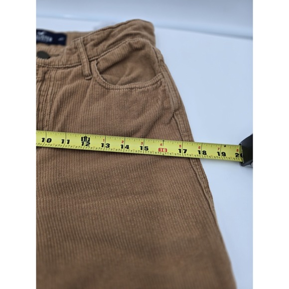 Hollister Size 5 Ultra High-rise Y2K Mom Pant 100% Cotton Corduroy 27 - Picture 3 of 15